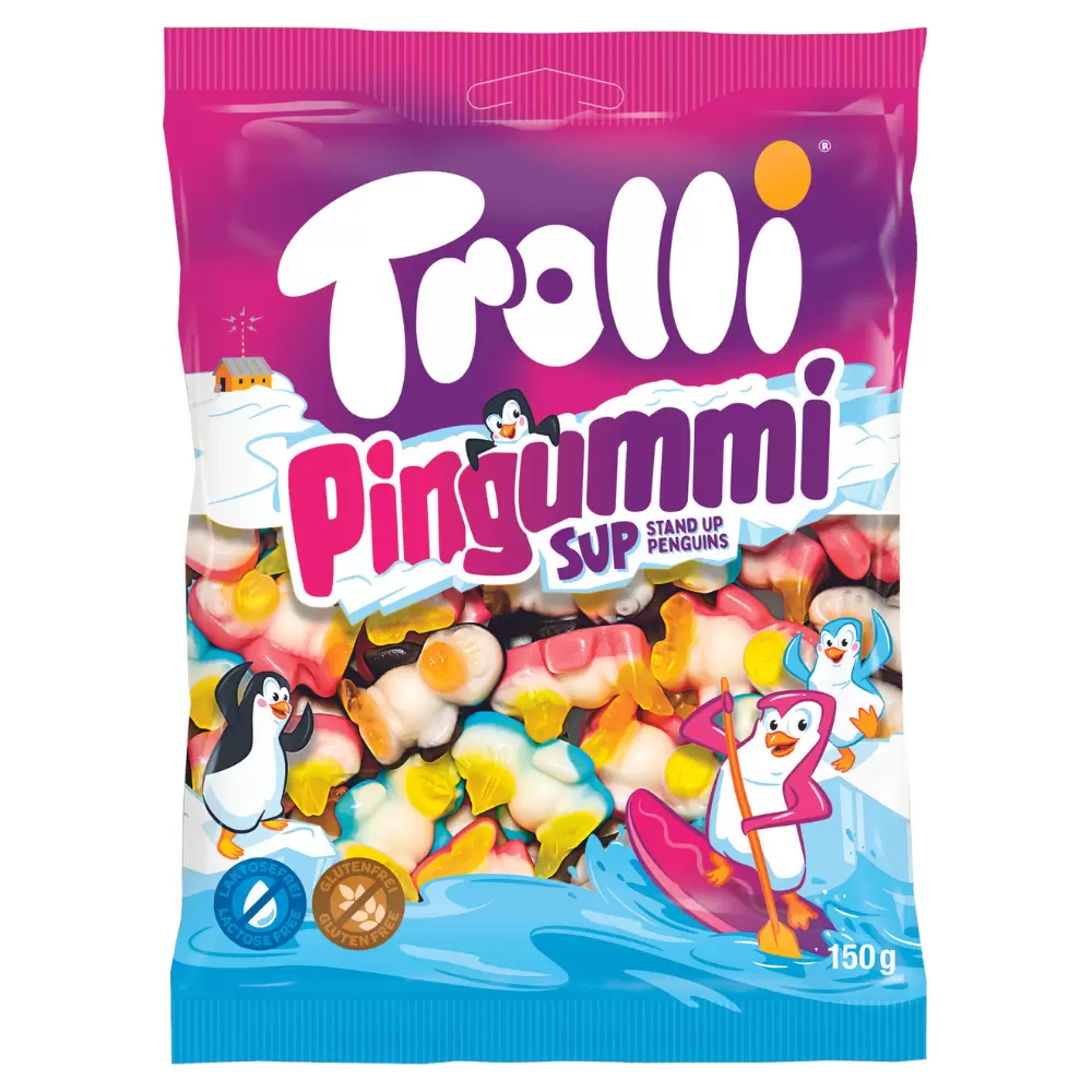 Penguins Pingummi Gummy Sweets Trolli 150g
